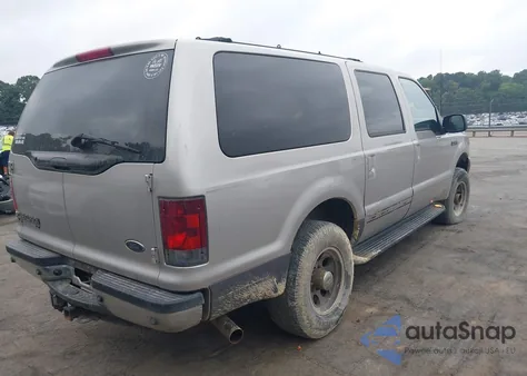 2002 Ford Excursion Xlt из США, поврежденный, VIN 1FMNU41S72ED63477